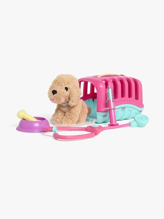 Cloudberry Castle Pet Care & Puppy Lekset 6 Delar