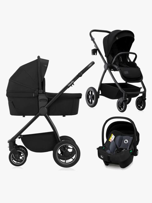 Lionelo Meril 3-in-1 Kombivagn, Black Onyx