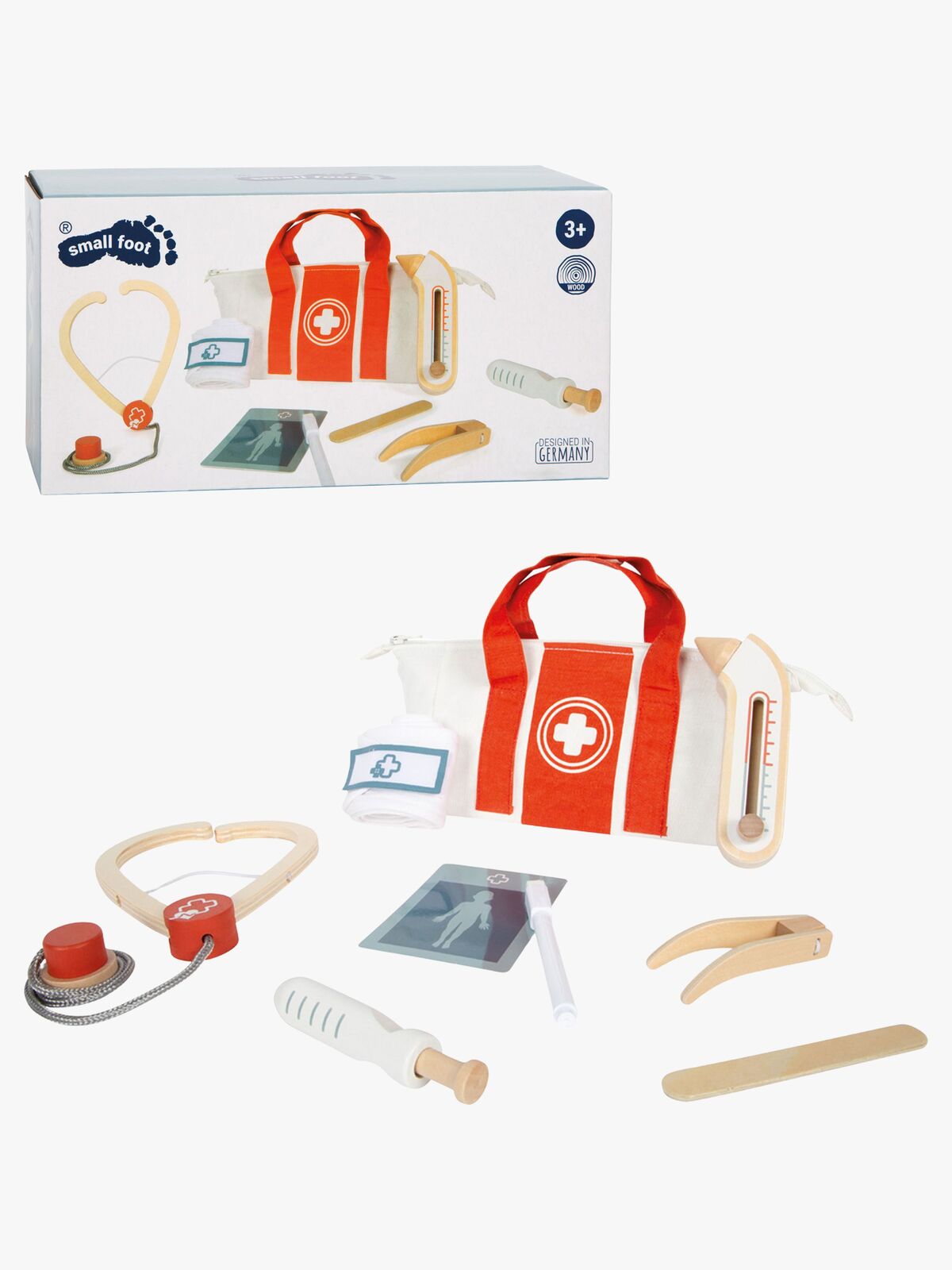 Small Foot Doktorsväska, Röd