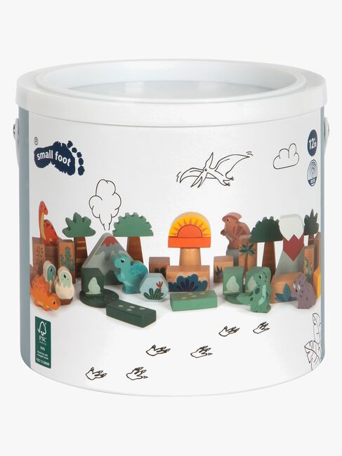 Small Foot Dino Byggklossar i Trä 50 st