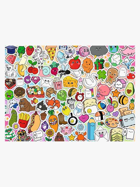 Ravensburger Pussel Cute Kawaii Chaos 500 Bitar