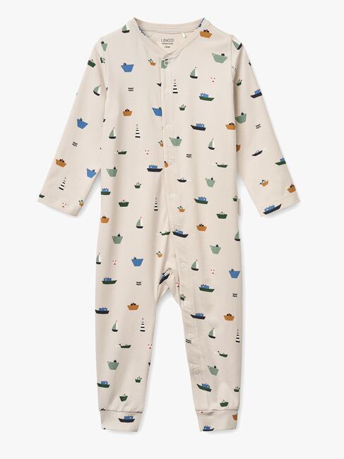 LIEWOOD Birk Pyjamas Jumpsuit, Mini sailing/Sandy