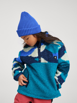 Reima Muhku Fleecetrøje, Sparkly Blue