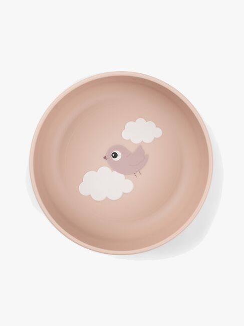 Done By Deer Foodie Skål Happy Clouds, Rosa