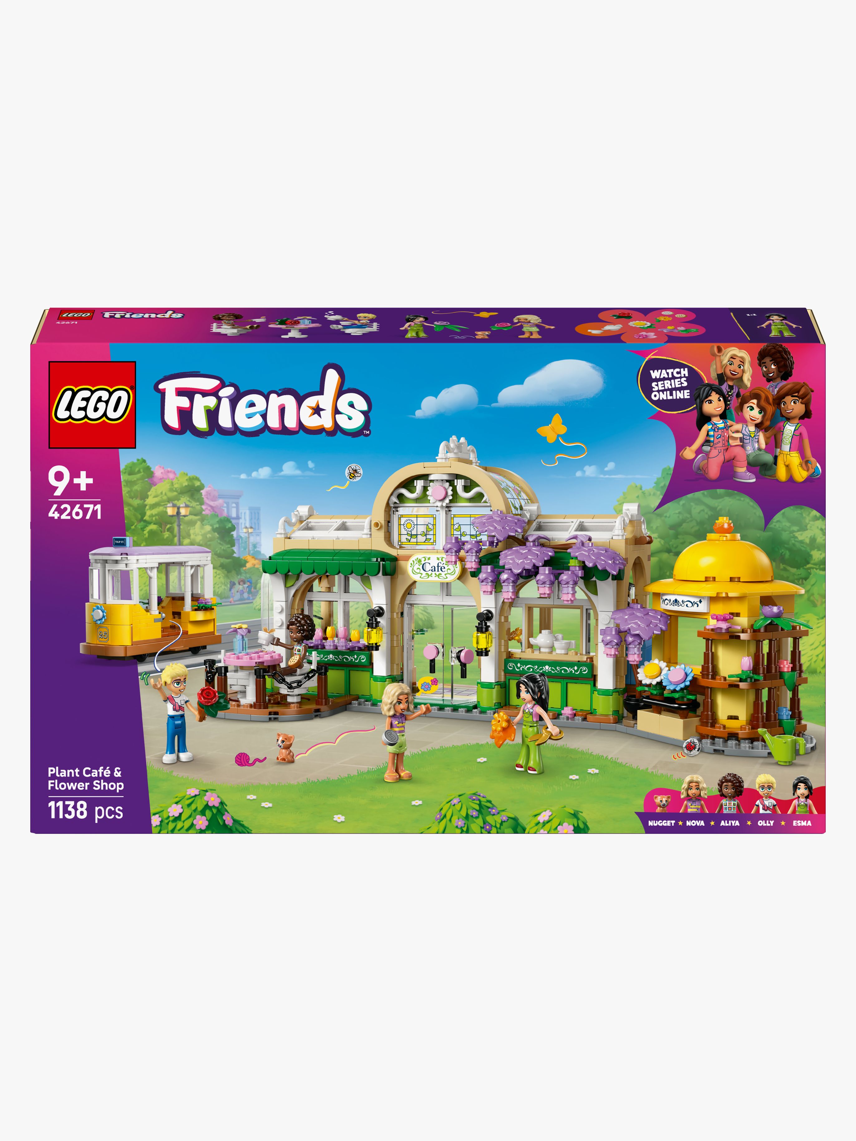 LEGO Friends 42671 Växtkafé & blomsteraffär