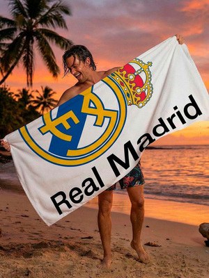 Real Madrid Rantapyyhe, Valkoinen