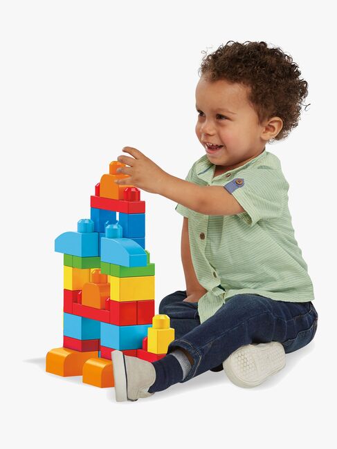 Mega Bloks Stor Byggväska First Builders 60 Bitar