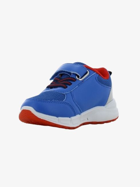 Super Mario Sneakers, Cobalt Blue/Silver