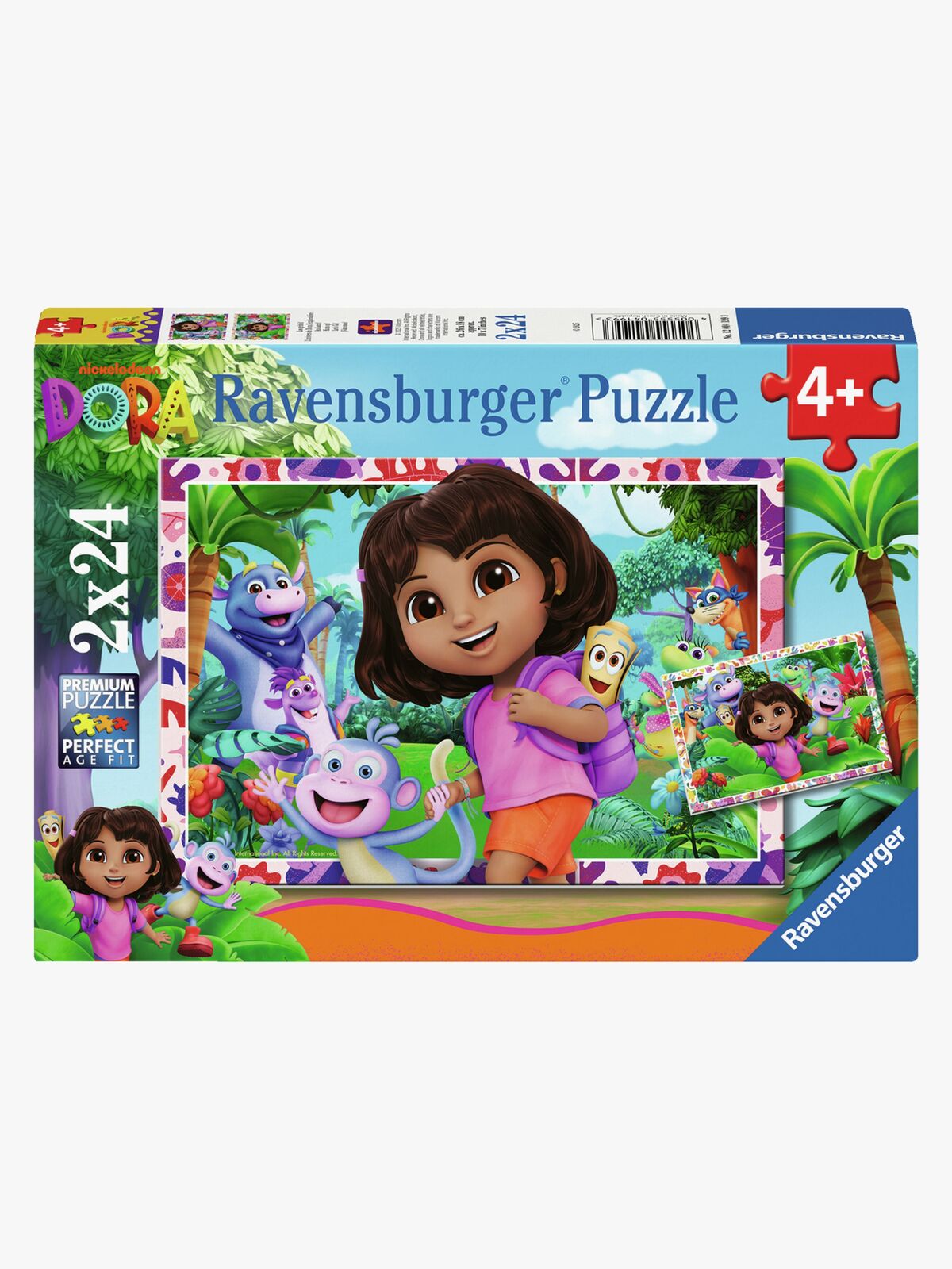 Ravensburger Dora Utforskaren Pussel 2x24 Bitar