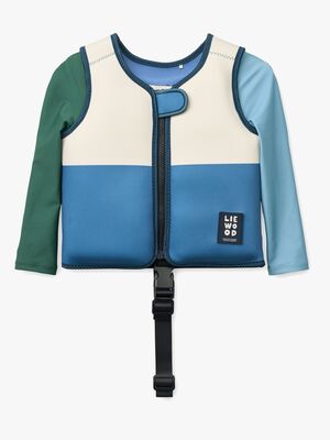 LIEWOOD Dove Simväst med Ärmar, Riverside Multi Mix