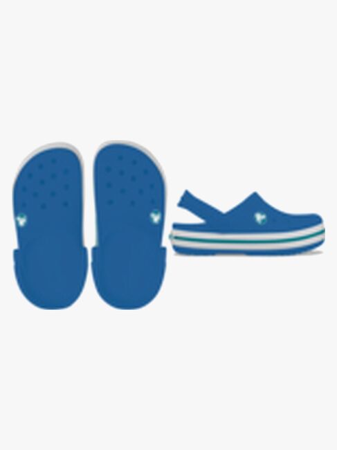 Crocs Crocband Tofflor, Blue Bolt/Turbo Teal