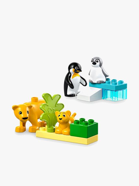 LEGO DUPLO Town 10442 Vilda djurfamiljer: Pingviner och lejon