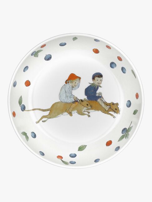 Elsa Beskow Putte I Blåbärsskogen  Stor Skål