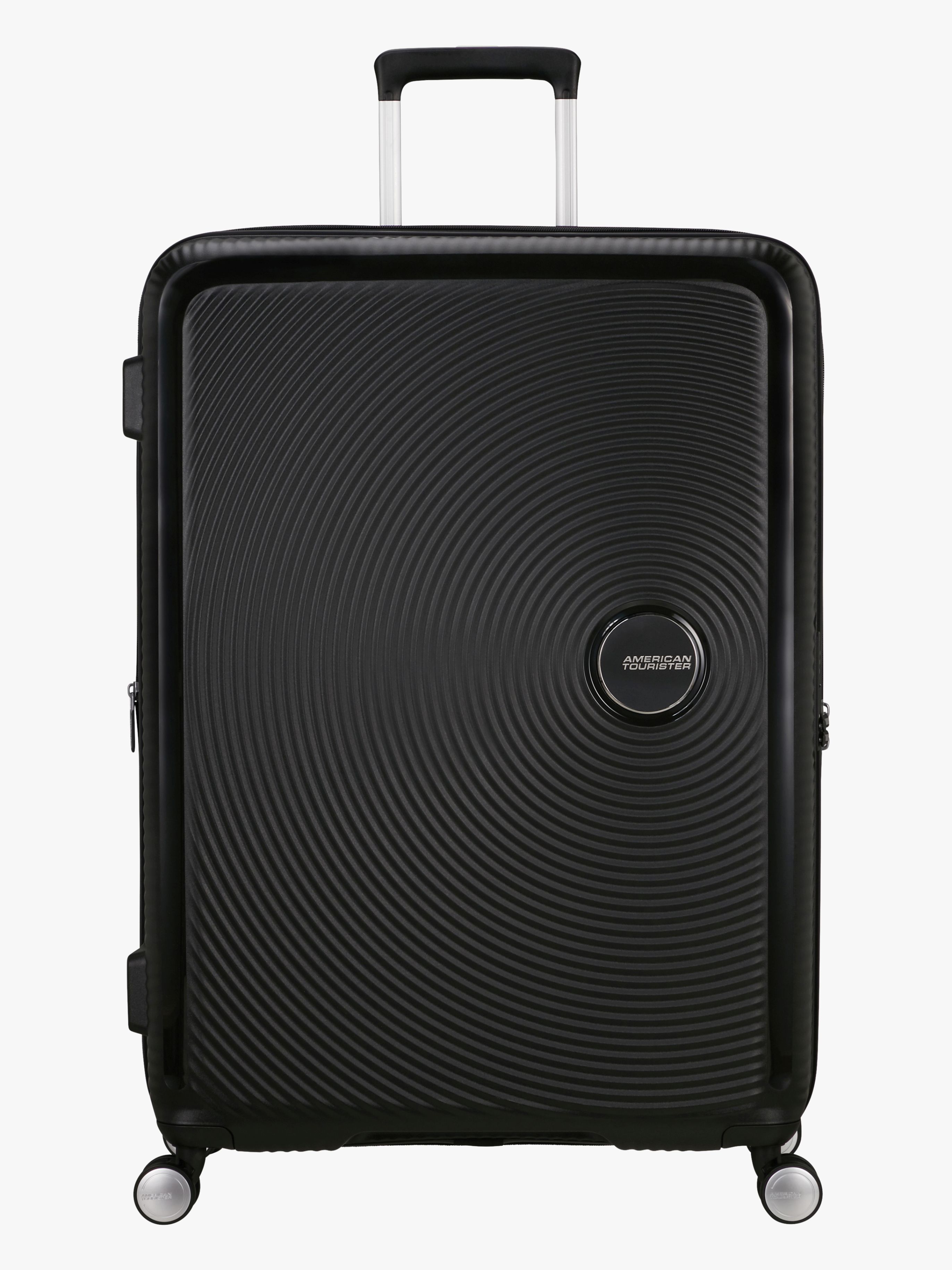 American Tourister Soundbox Spinner Resväska 131-145L, Bass Black