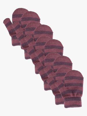 Lindberg Fjugesta Magic Vantar 5-pack, Dry Rose