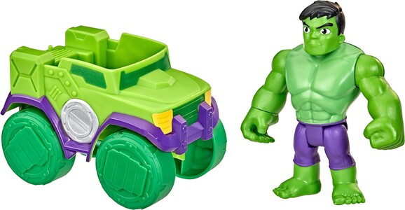 Spidey and His Amazing Friends Hulk Smash Truck Figurset