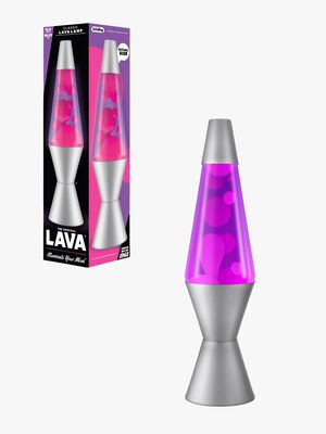LAVA Lampe Classic 37cm, Lyserød/Lilla