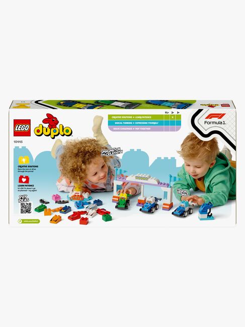 LEGO DUPLO Town 10445 F1 Team – racerbilar och förare