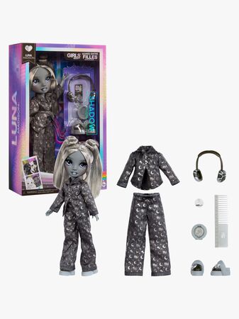 Shadow High Modedocka Girls Night Luna, Grått Hår