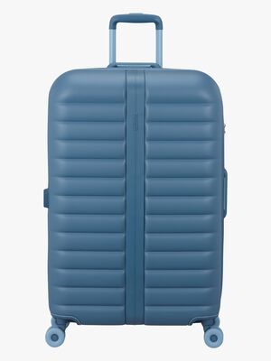 American Tourister Neovibe Spinner Resväska 96-106L, Steel Blue