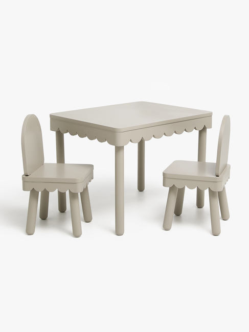 Alice & Fox Dune Bord & Stol, Greige