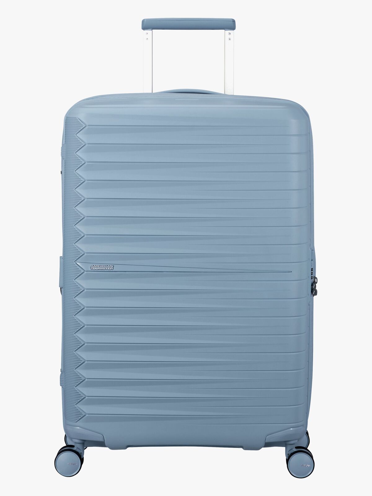 American Tourister FastForward Spinner Resväska 67-77L, Steel Blue