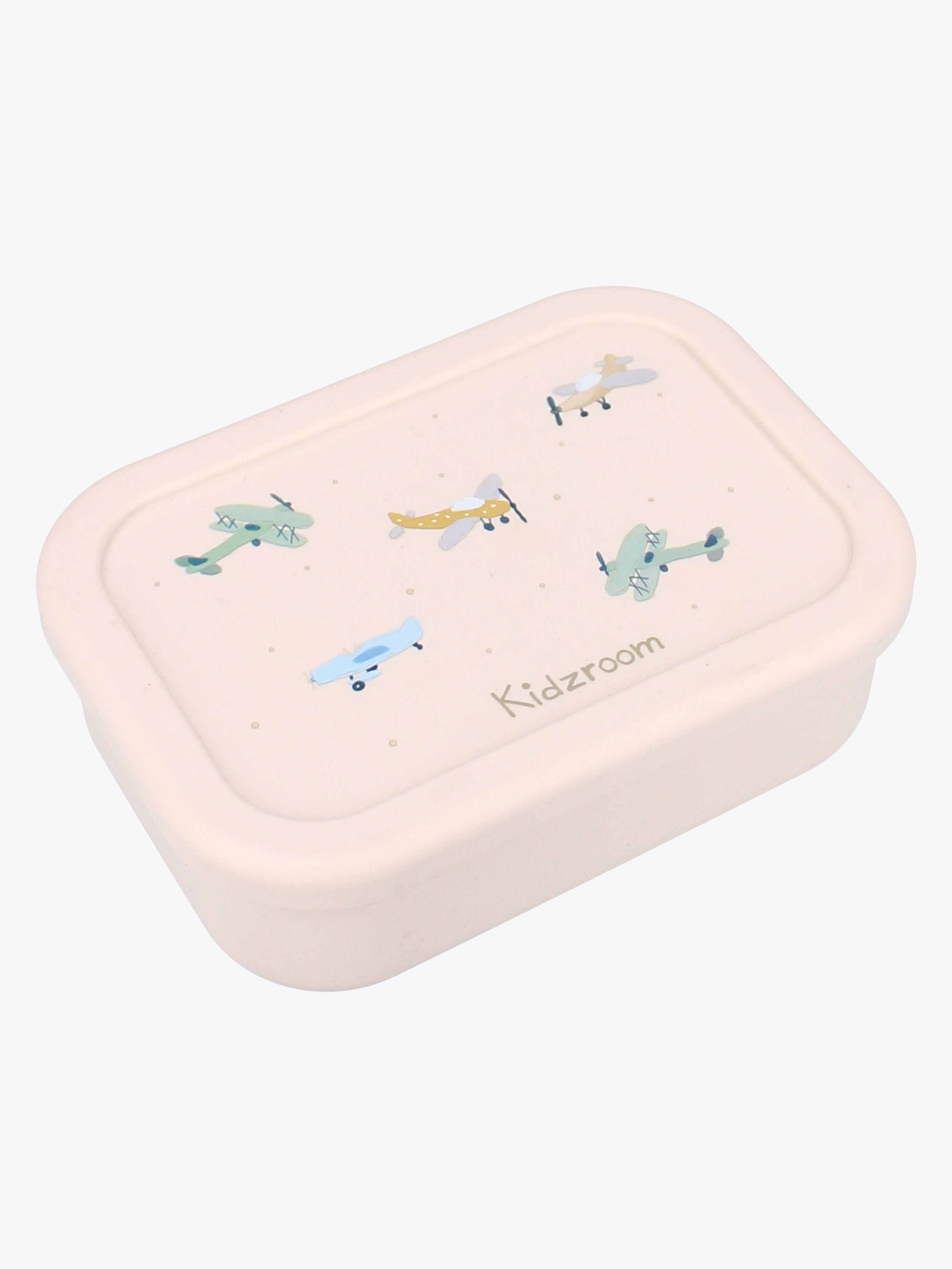 Kidzroom Silikon Matlåda Small Talk, Beige