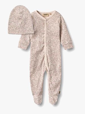 Wheat Giftbox Jude Baby Set, Almond Flower Meadow