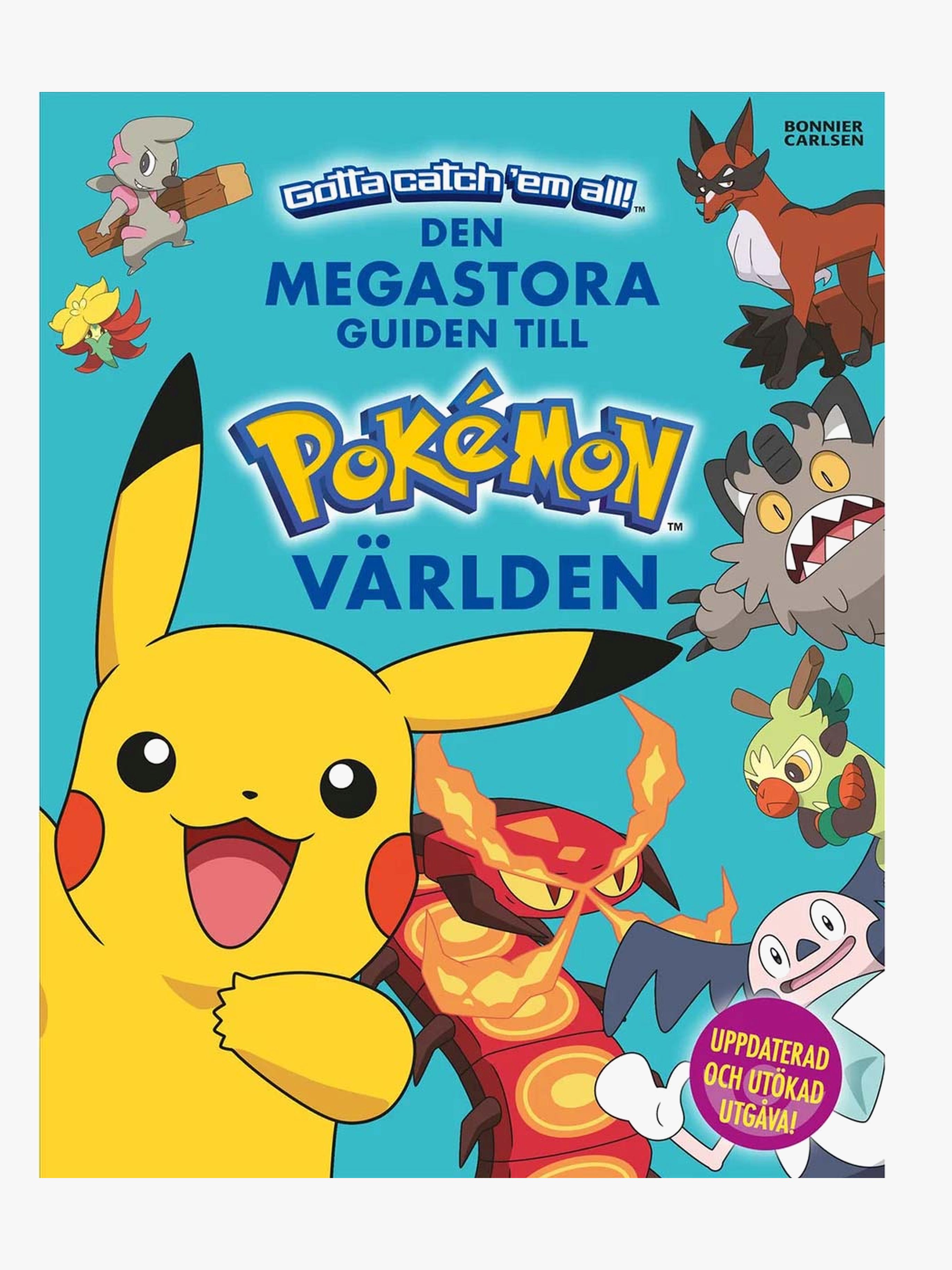 Pokémon Bok Den Megastora Guiden Till Pokémonvärlden