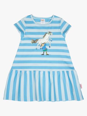Pippi Langstrumpf X Martinex  Superstark Kleid, Blau