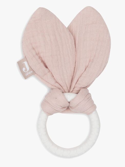 Jollein Bunny Ears Bitring, Wild Rose