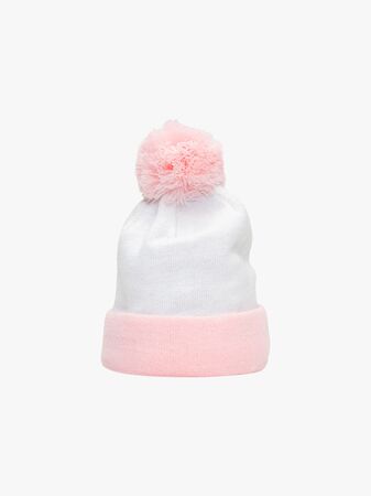 New Era Kids Ne Contrast Bobble 930, White Pink