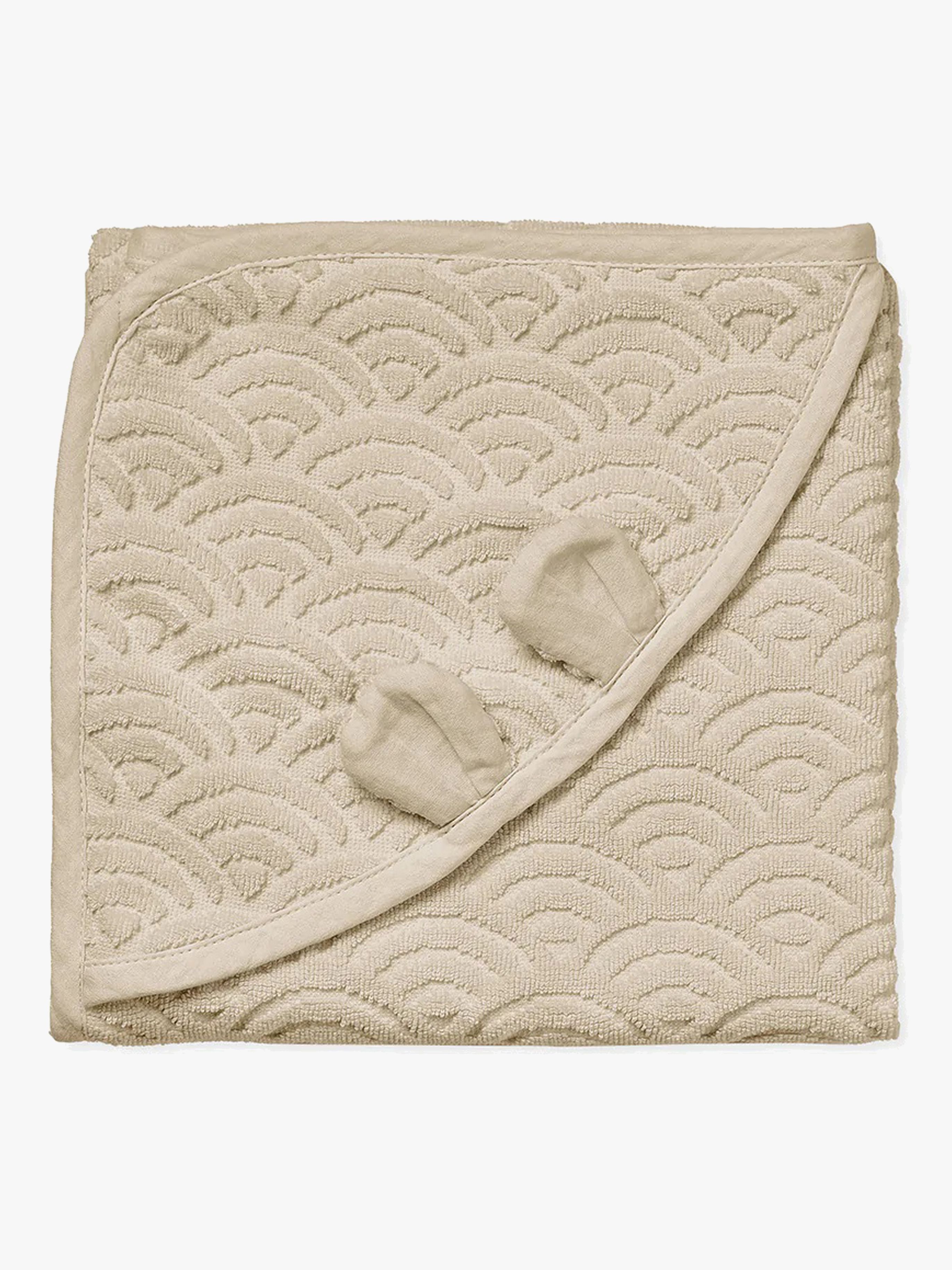 Cam Cam Copenhagen Junior Handduk med Huva, Almond