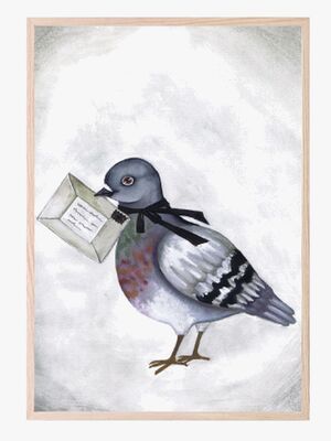 That's Mine Poster Love Dove Letter 30x40