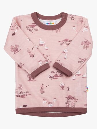 Joha Tröja Merinomix, Light Pink