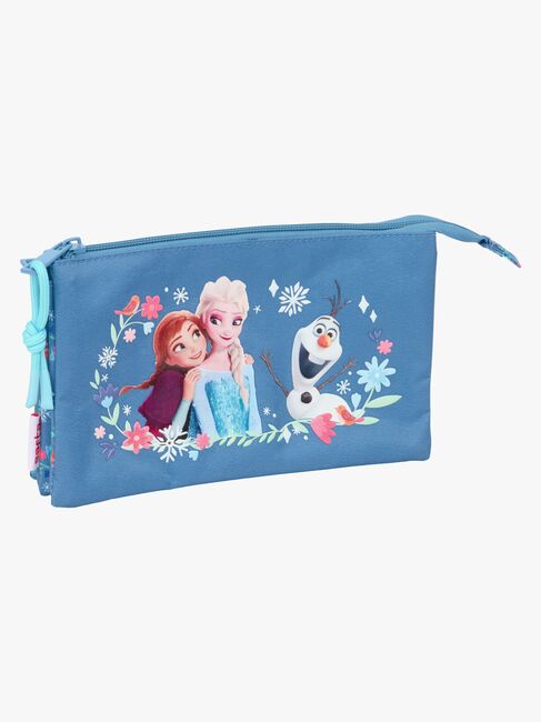 Disney Frozen Trippelpennfodral, Blå