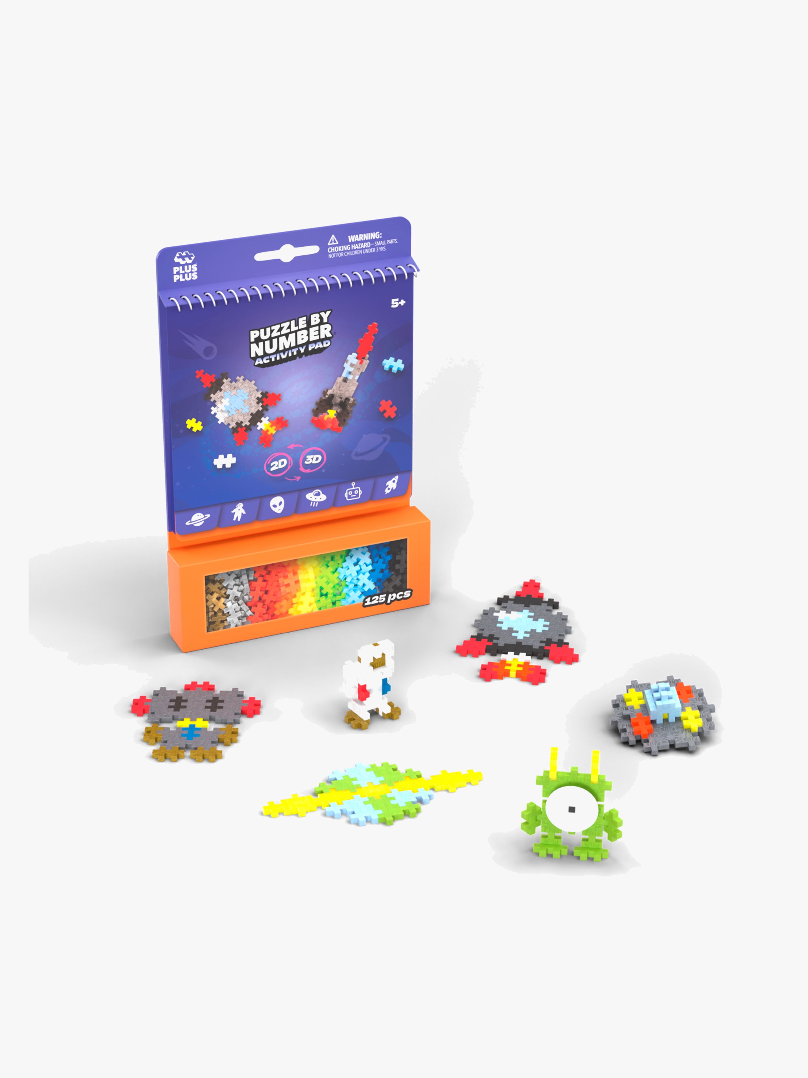Plus-Plus Activity Pad Space Byggset