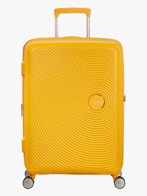 American Tourister Soundbox Spinner Resväska 71.5L, Golden Yellow