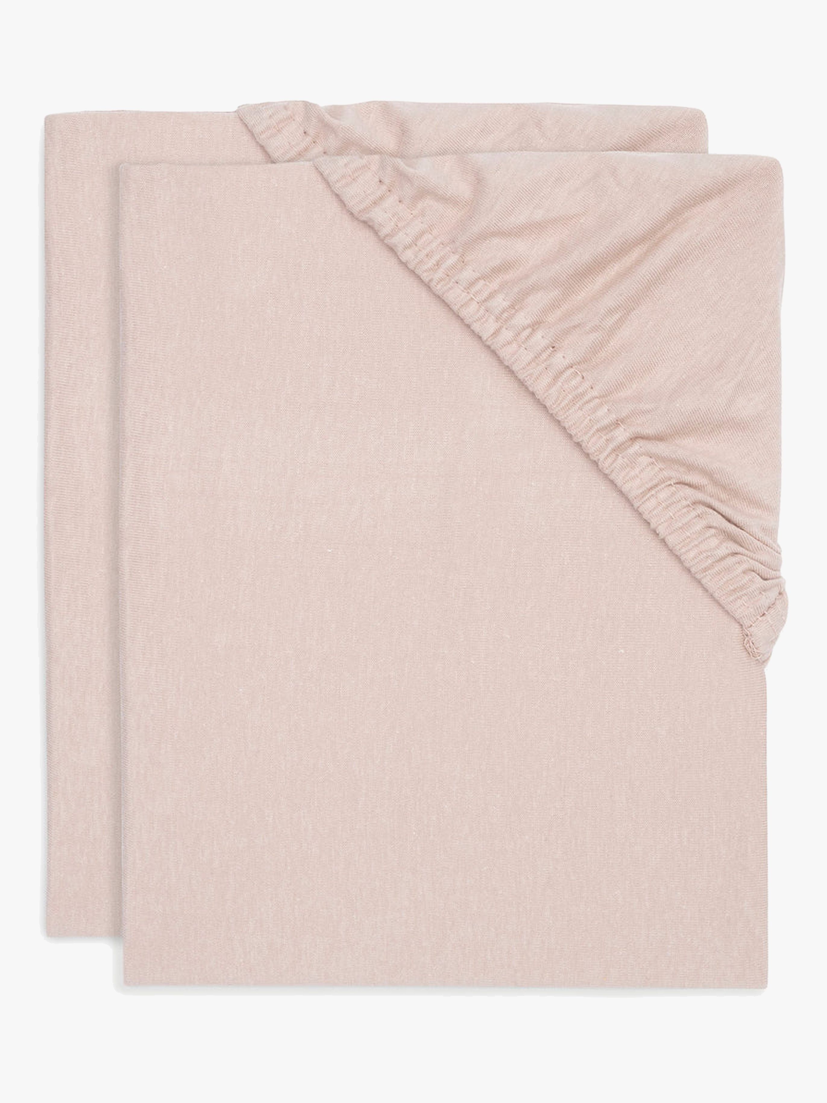 Jollein Dra-på-lakan 2-Pack 40x80, Wild Rose