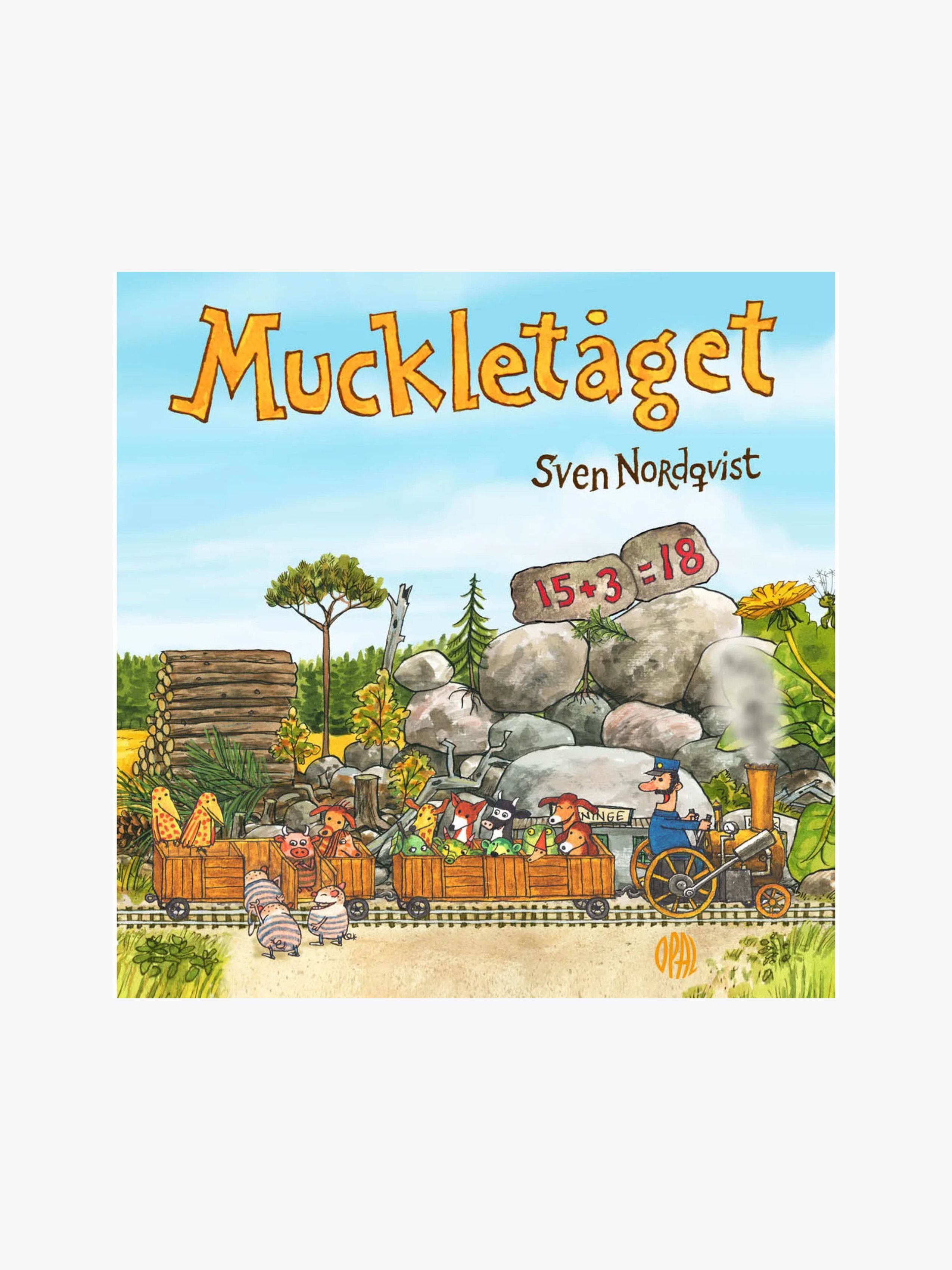 Pettson och Findus Barnbok Muckletåget