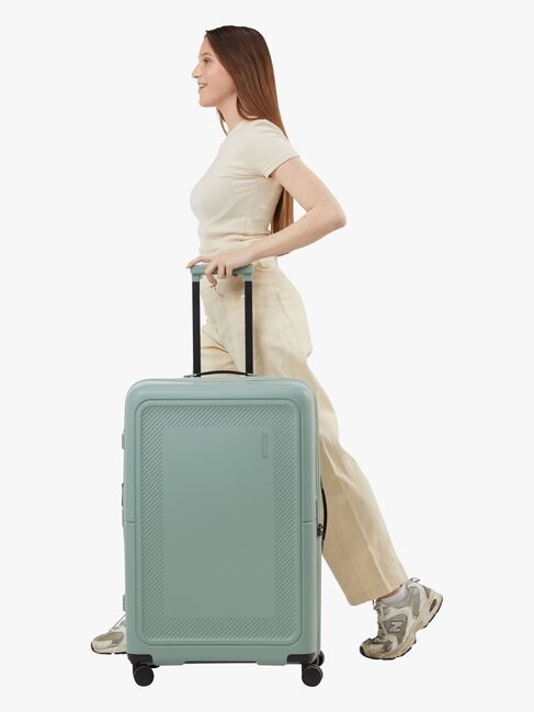 American Tourister Dashpop Spinner Resväska 104-121L, Iceberg Green