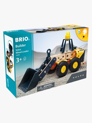 Brio 34598 Hjullastare Volvo med Byggare