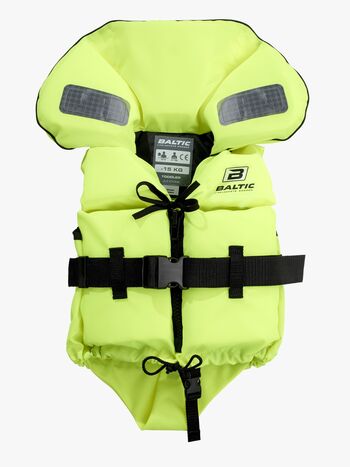 Baltic Flytväst Split Front UV-gul 3-15kg