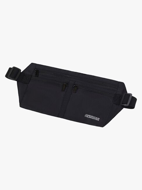 American Tourister RFID Money Midjeväska, Black