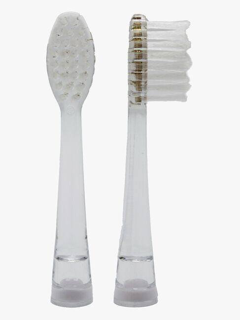 bblüv Ultrasonic Eltandborste PRO Refill 3-6 År, Vit/beige