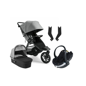 Baby Jogger City Elite 2 Duovagn inkl. BeSafe iZi Go Modular X2, Pike/Barré