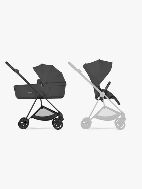 Cybex MIOS Comfort Duovagn, Matt Black/Sepia Black