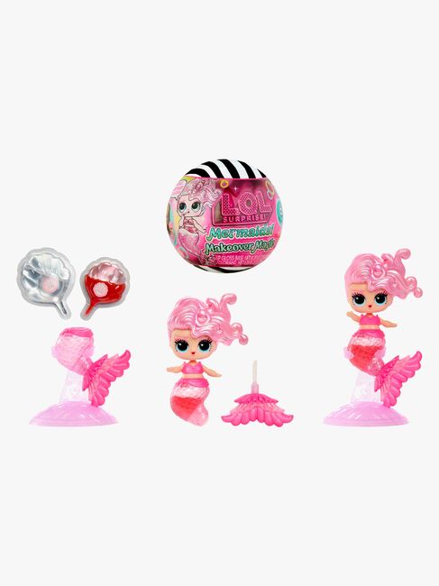 L.O.L. Mermaids! Makeover Magic Tots Minidocka Blandad