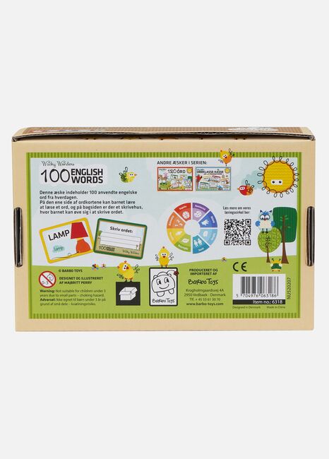 Barbo Toys Wacky Wonders Lär 100 Engelska Ord - Set