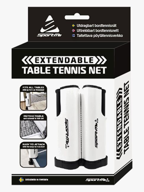 SportMe Bordtennisnät Utdragbart
